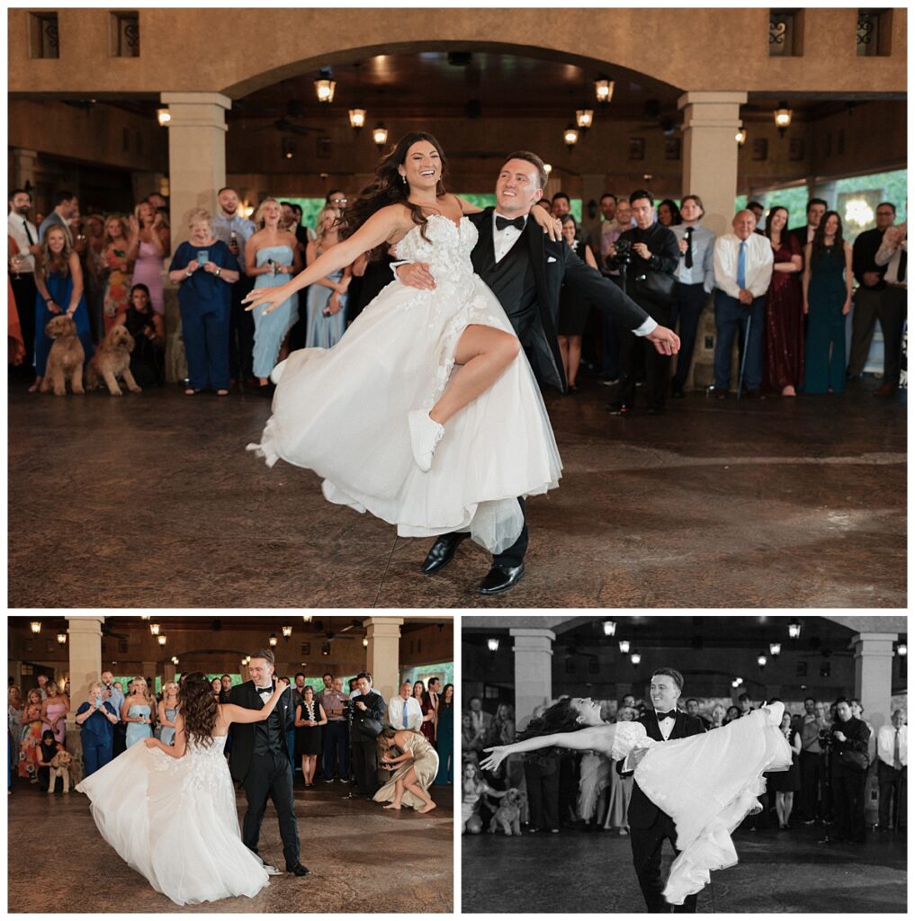 Bride and groom first dance j.lynne photography